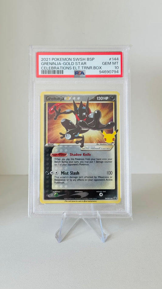 Greninja Gold Star PSA 10