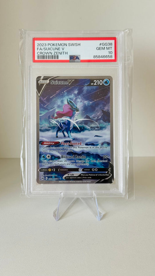 Suicune #GG38 PSA 10