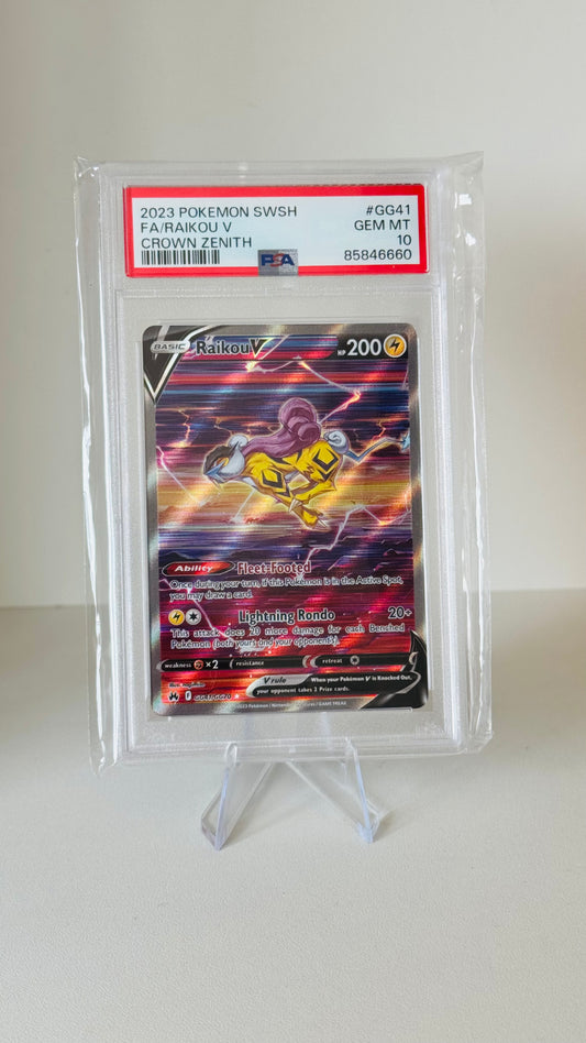 Raikou #GG41 PSA 1O